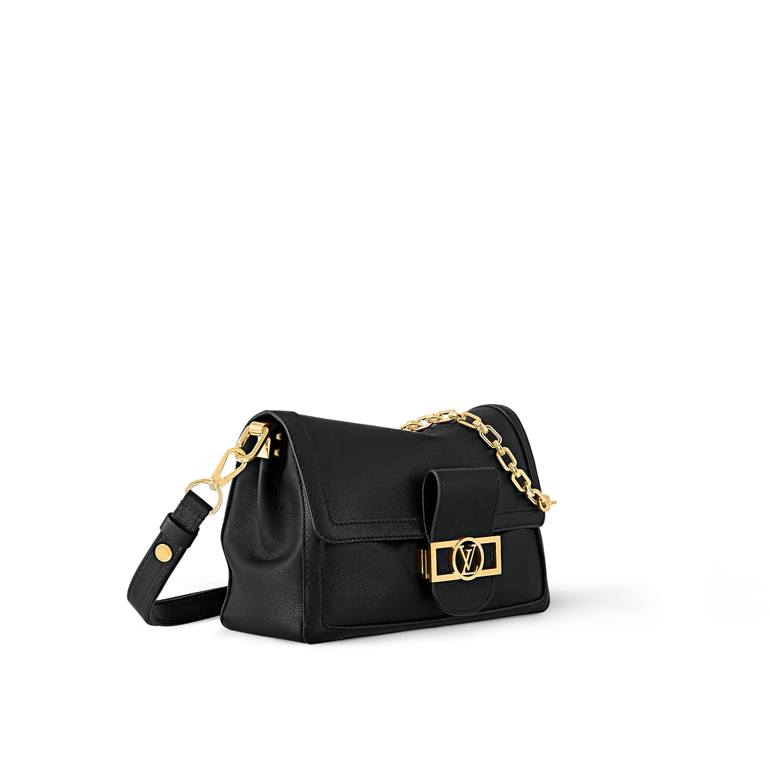 Louis vuitton Dauphine Soft MM Black